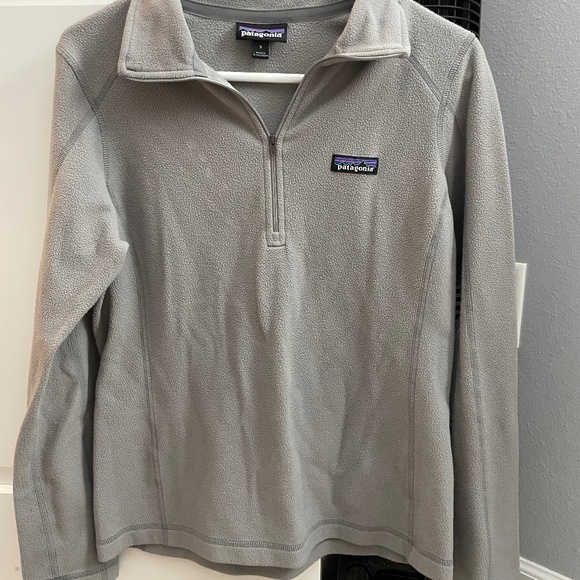 Small Grey Patagonia Quarterzip - Picture 1 of 2
